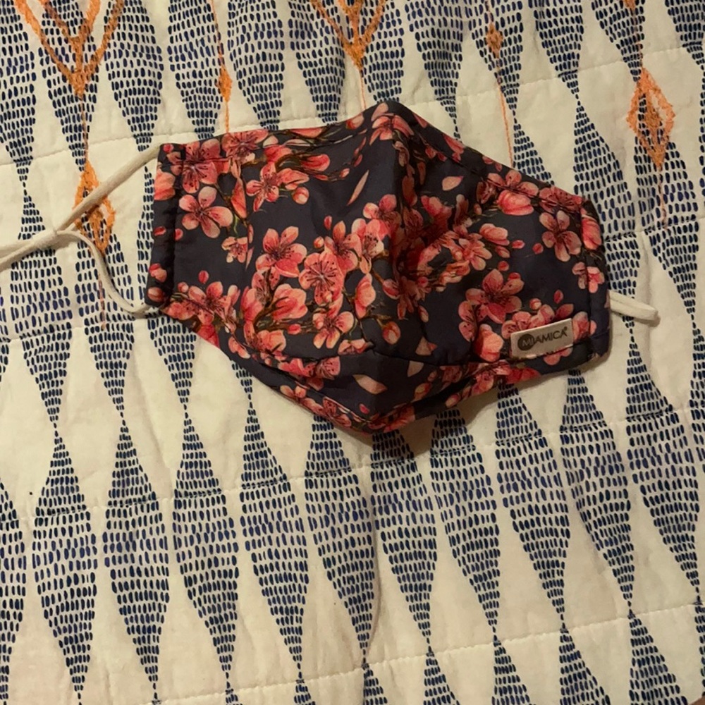 Cherry blossom face mask